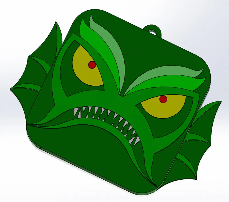 creature from the black lagoon keychain