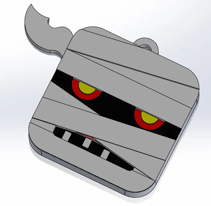 The Mummy keychain