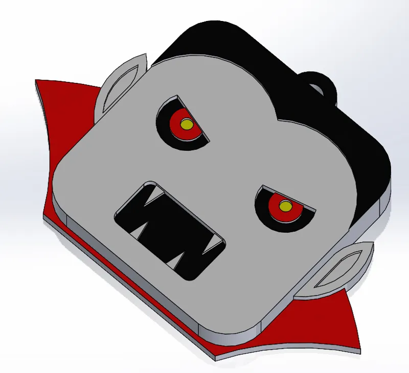 Dracula keychain