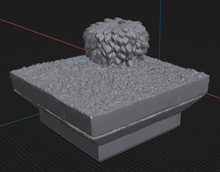 Bushes - Dirt Grass Terrain - DungeonBlocks