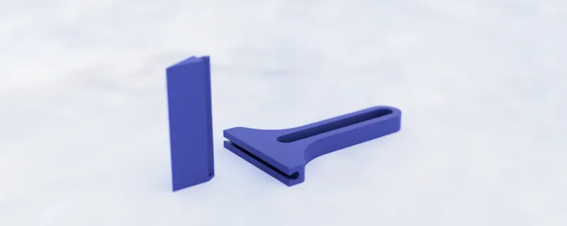 Build Plate Scraper V2 (Not tested)