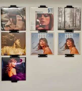 Vinyl Record Wall Mount REMIX - 3M Command Strips