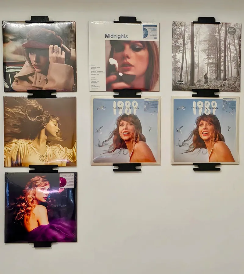 Vinyl Record Wall Mount REMIX - 3M Command Strips