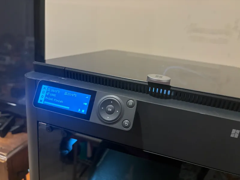 Air vent for Bambu Labs X1C, P1S, P1P