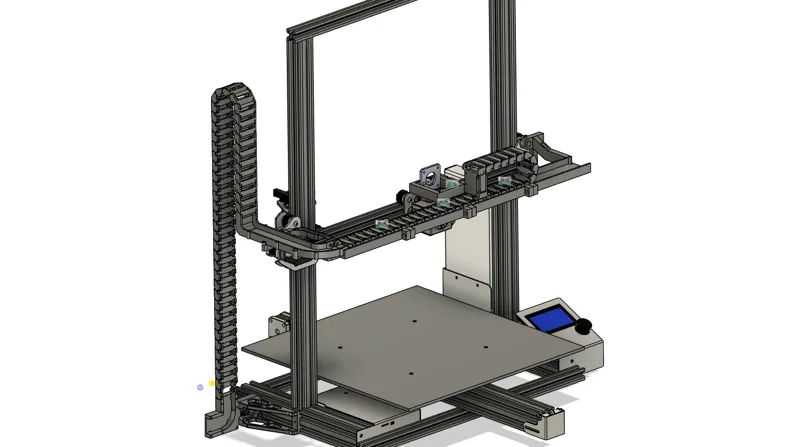 Ender 3 Pro Ender Extender cable chain