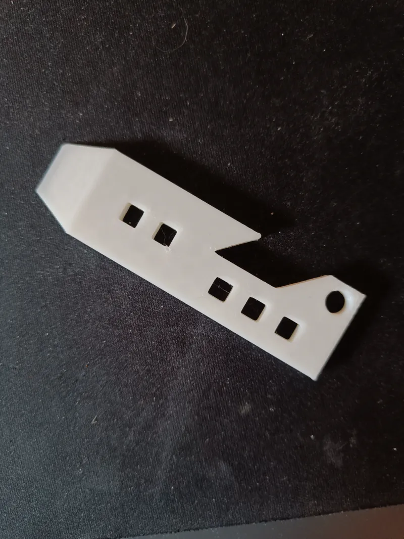 Edc prybar keychain