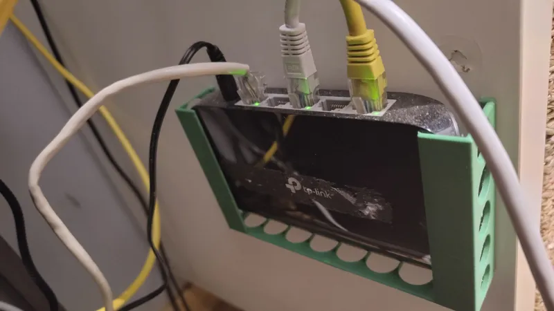 Network Switch holder - Self-adhesive