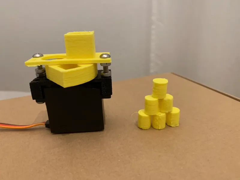 mechanical isolator for standard size servo actuators
