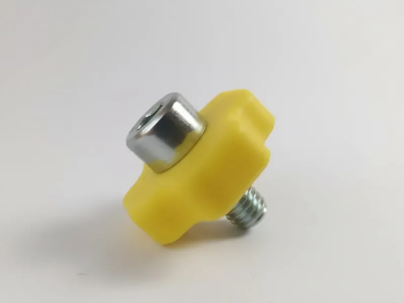 M8 screw nut grip - no wrench needed