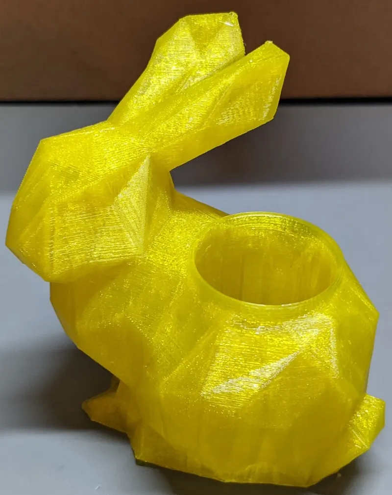 Low Poly Bunny Pencil Holder 