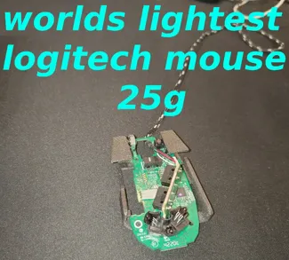 Lightest logitech mouse