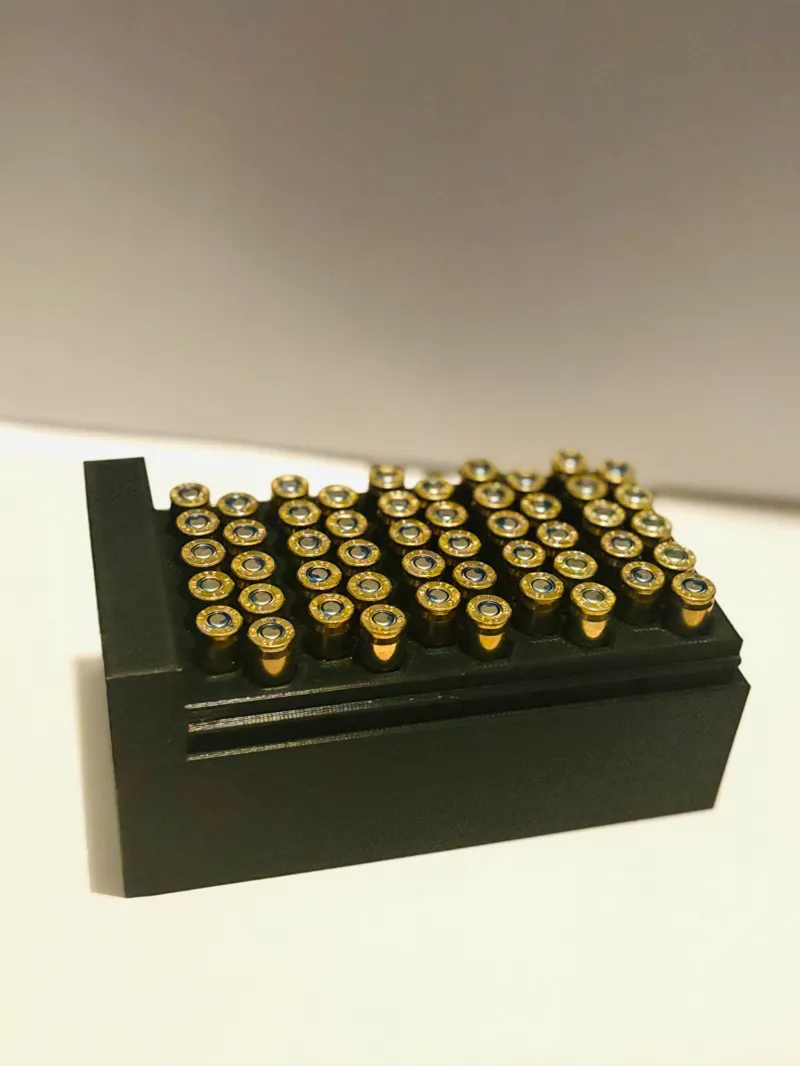 .223/5.56 Ammo Box and Lid (50 round)