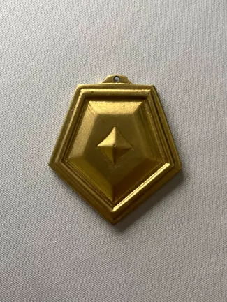 Valorant Gold Buddy Keychain