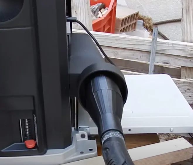 Metabo DH 330 planer extraction adapter