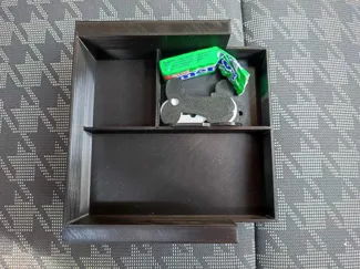 MG ZS center console box