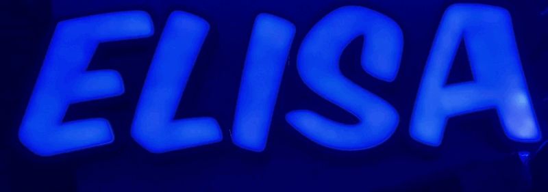 Name lamp Elisa