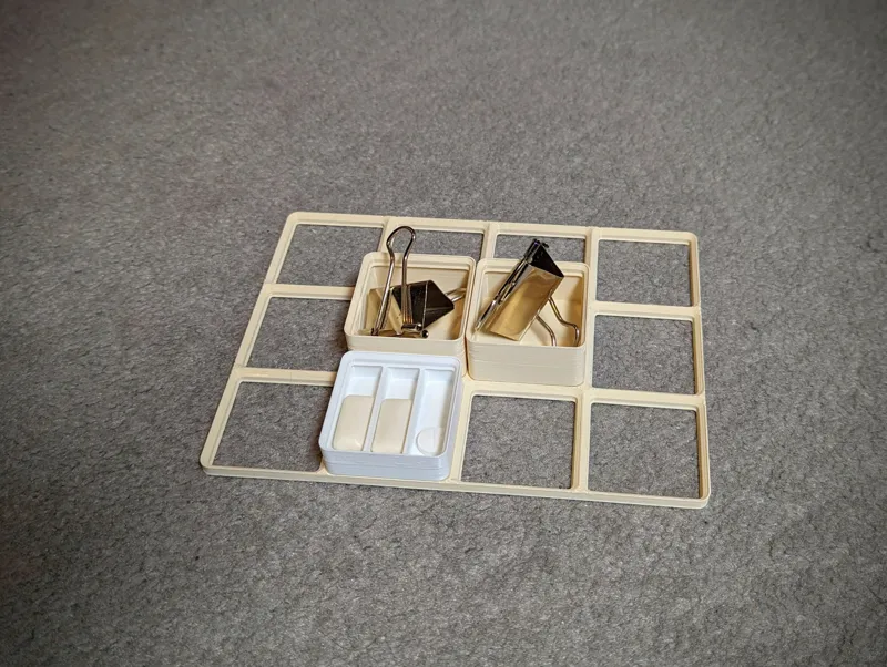 Gridfinity Pill Bin 1x1x2