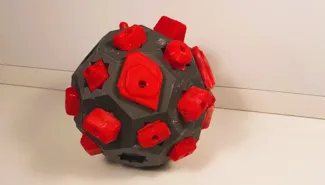 ClimbBall: finger climbing toy