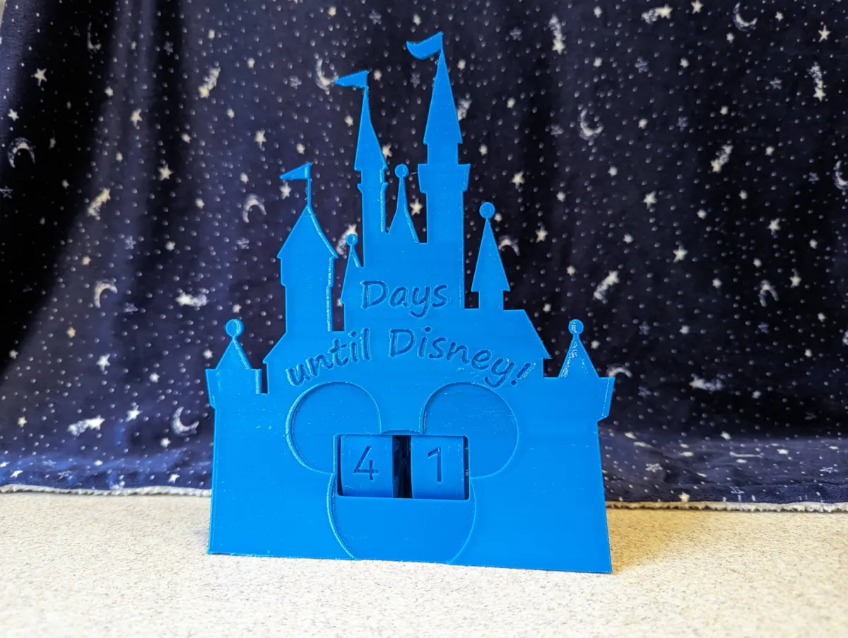 Château compte à rebours Disney