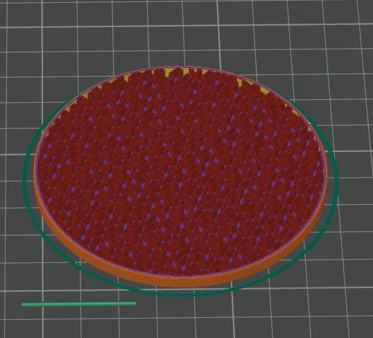 Infill Coaster