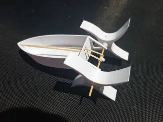Boat for bath