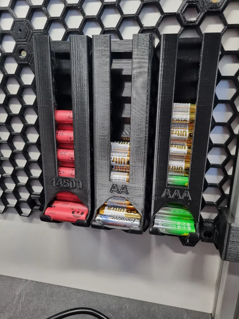 HCW Battery tray / holder AA / AAA / 14500