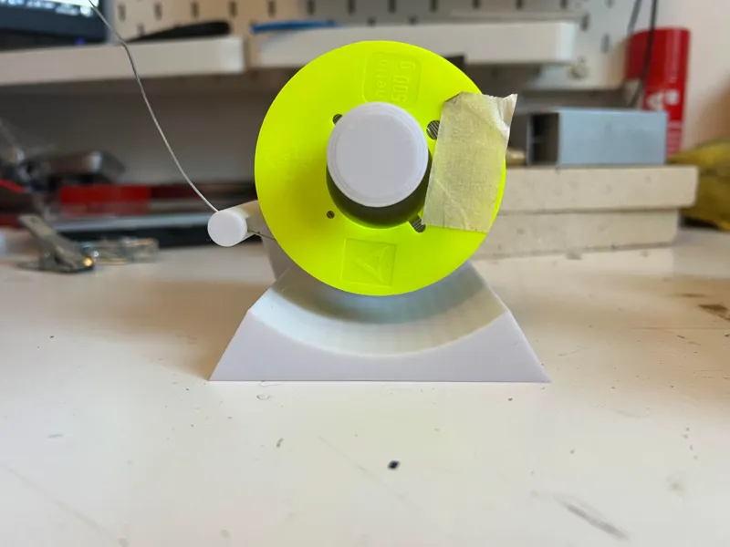 Soldering wire holder