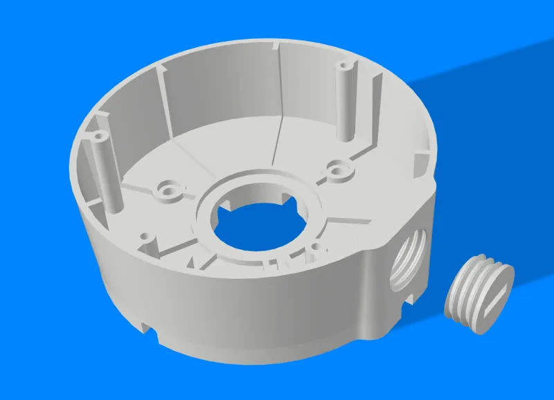 Camara CCTV Base Dome V1