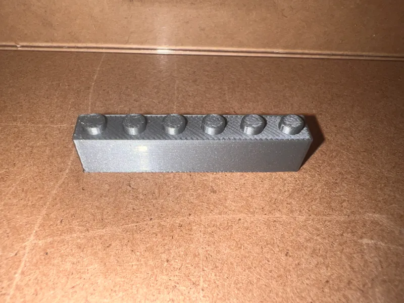 Brick 1 x 6 without Centre Studs
