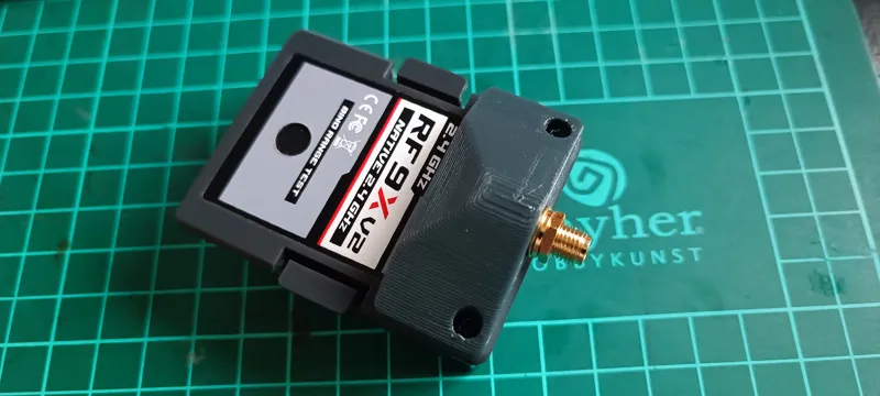 Turnigy 9x Antenna to JR Module relocation