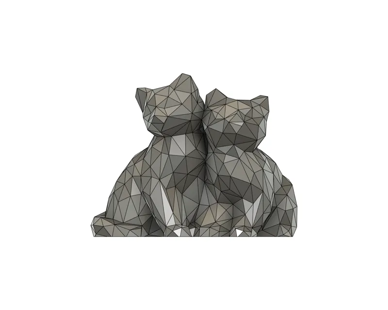 two cats