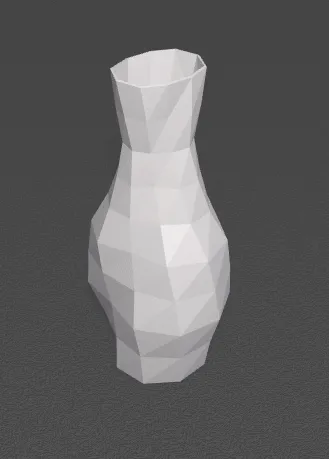 Low Poly Twisting Vase