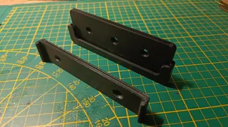 frameless registration holder side and middle