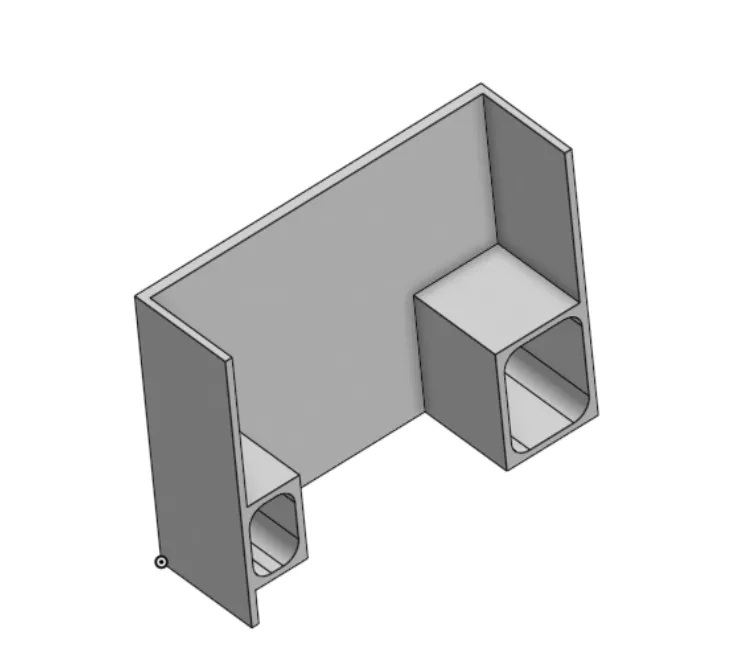 BUILTFAST64mmGripenServoAdapterRHandMotorMount