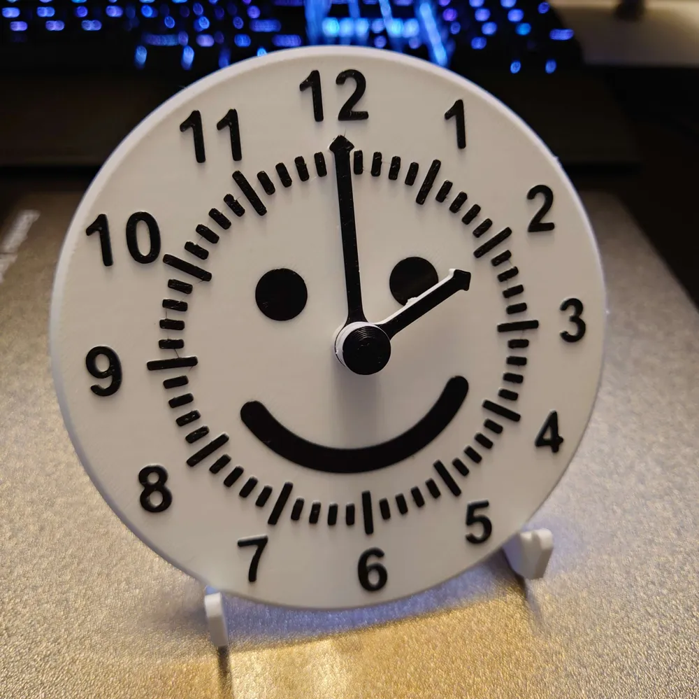 My first clock - Kit card by NoycePrints - MakerWorld