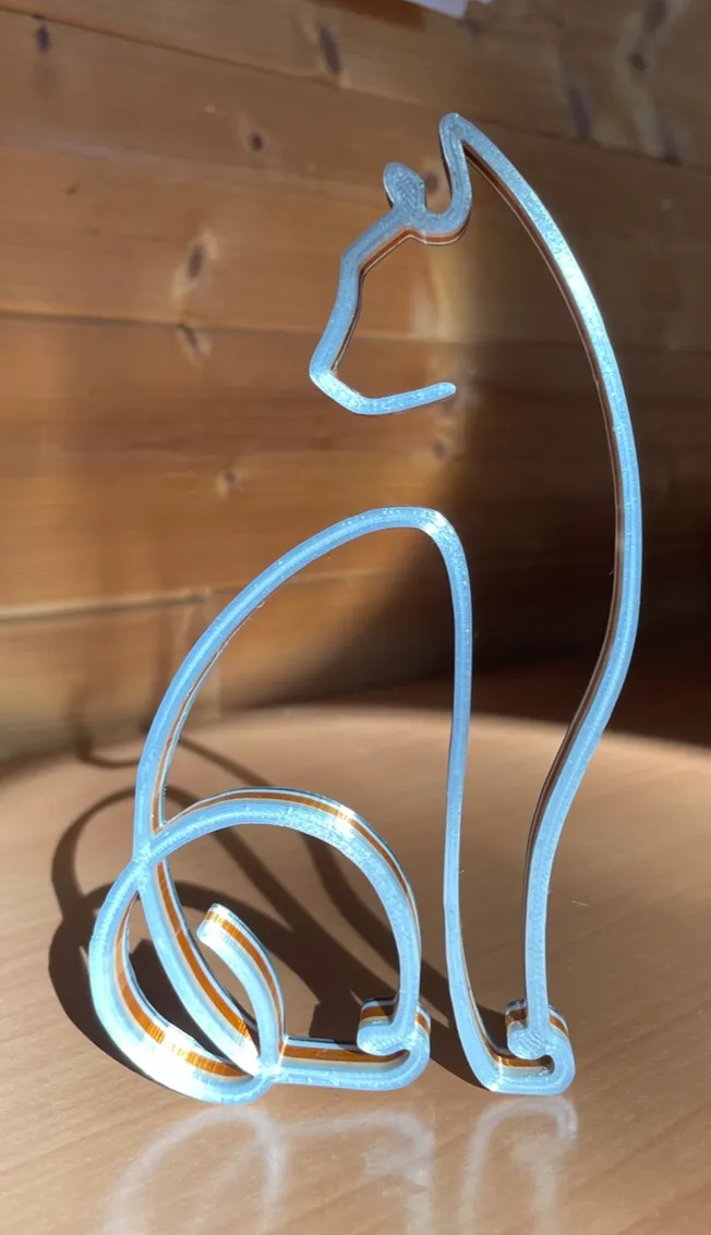 Cat Art Line