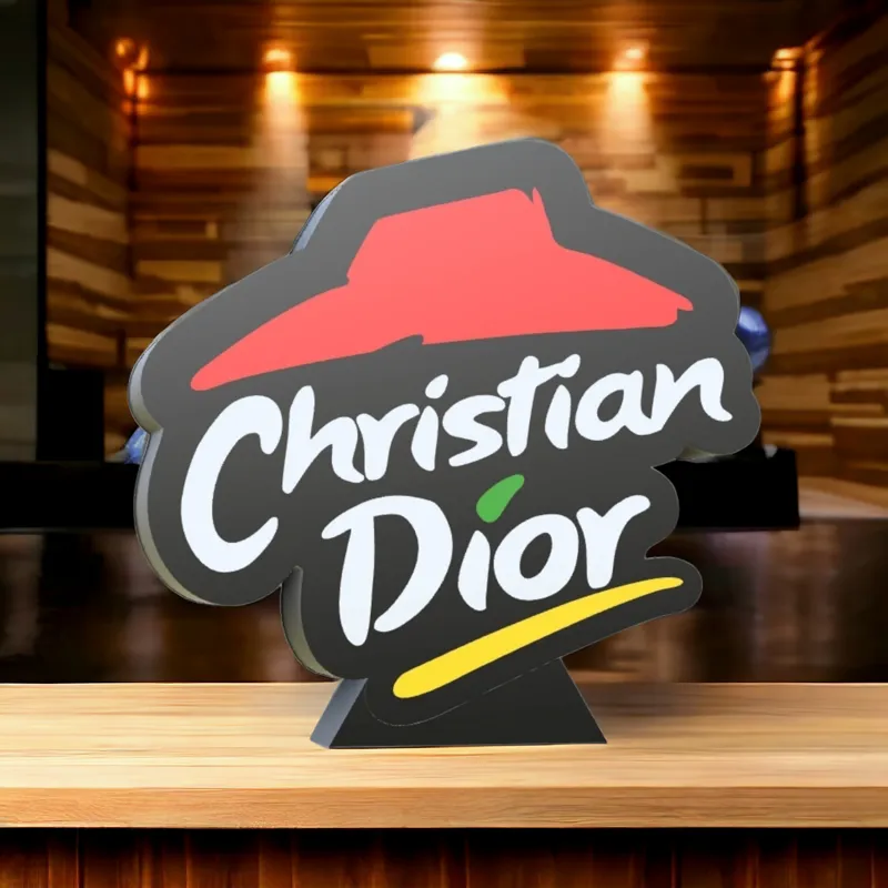 Christian Dior Pizza Hut Light Box