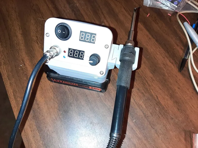 T12 Soldering Iron For Black Decker 20V MAX  Battery