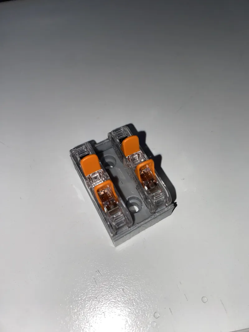 Screw Through WAGO 221 Inline Holder