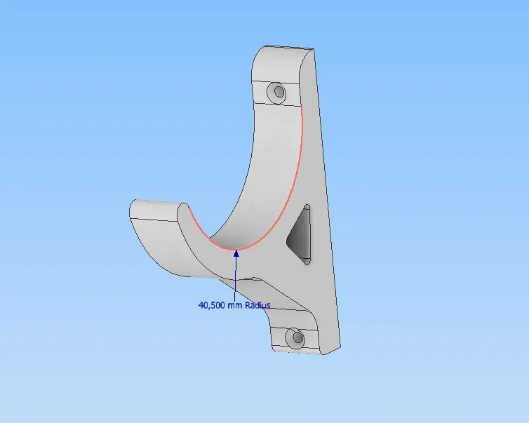 Wallmount 81mm