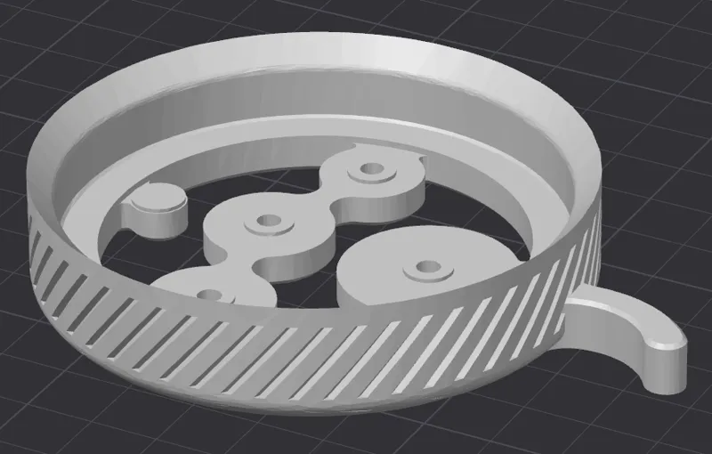 58mm Spin Ring with Finger Loop for Umikot (58mm) Espresso WDT Tool