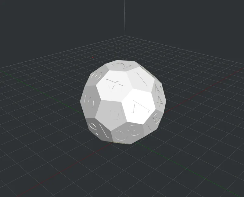 32 sided dice