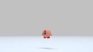 kirby pencil eater