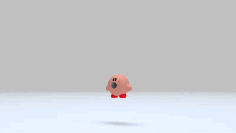 kirby pencil eater