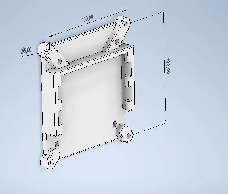 VESA MOUNT - Monitor / TV - Free 3D Print Model - MakerWorld