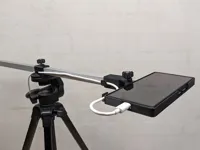 Support de table pour smartphone — filmage en plongée — photo 1