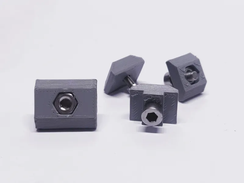 T-nut for 30x30 profile: M5, M4, M3