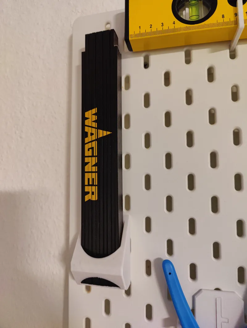 IKEA SKÅDIS / SKADIS folding rule holder