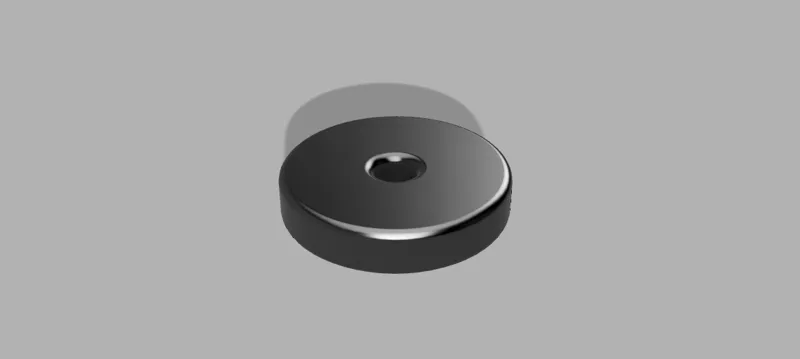 Simple 45 Record Adapter