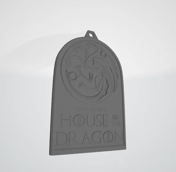 Llavero House of dragon